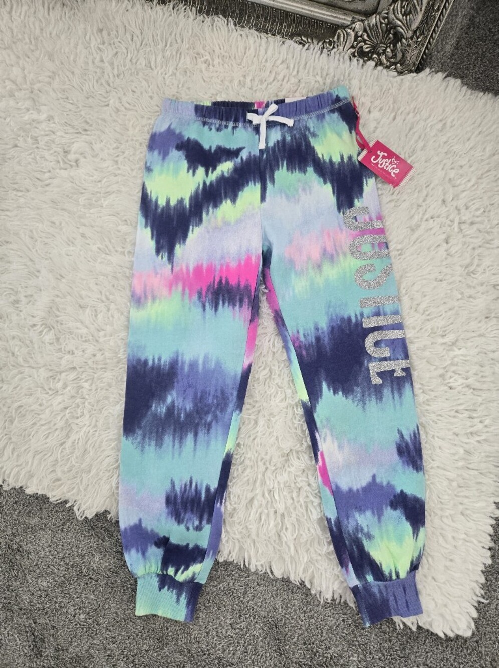 Justice Edf Jogger. Multicolor. Size Large. New.